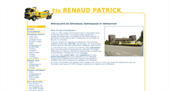 Desktop Screenshot of depannage-renaud.be