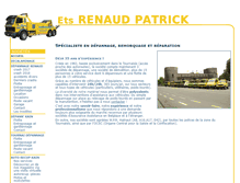 Tablet Screenshot of depannage-renaud.be